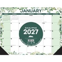 image Eucalyptus 2027 Large Desk Pad Second Alternate Image