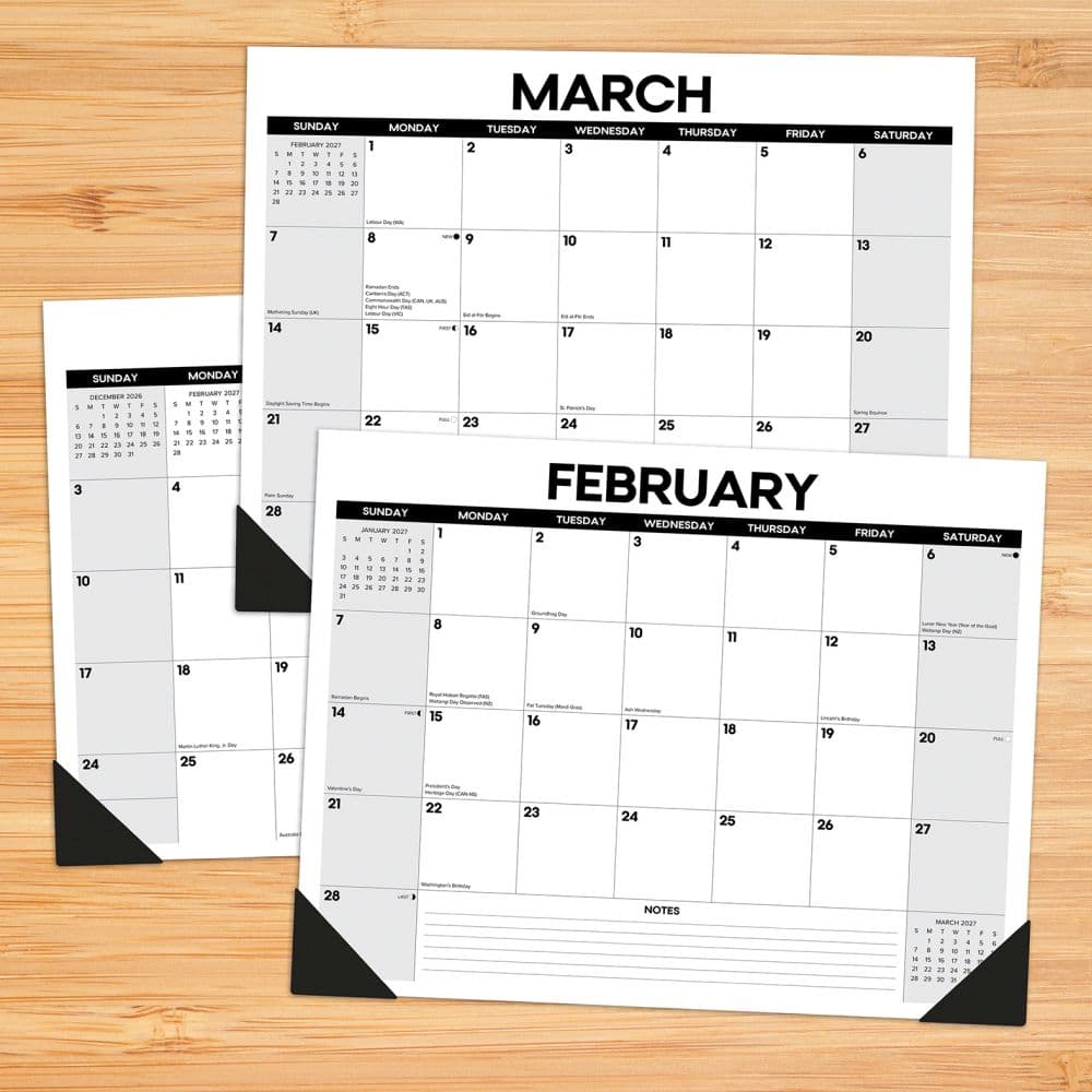 Basic 22x17 Lg 2027 Desk Pad First Alternate Image