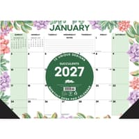 image Succulents 2027 Desk Pad Second Alternate Image