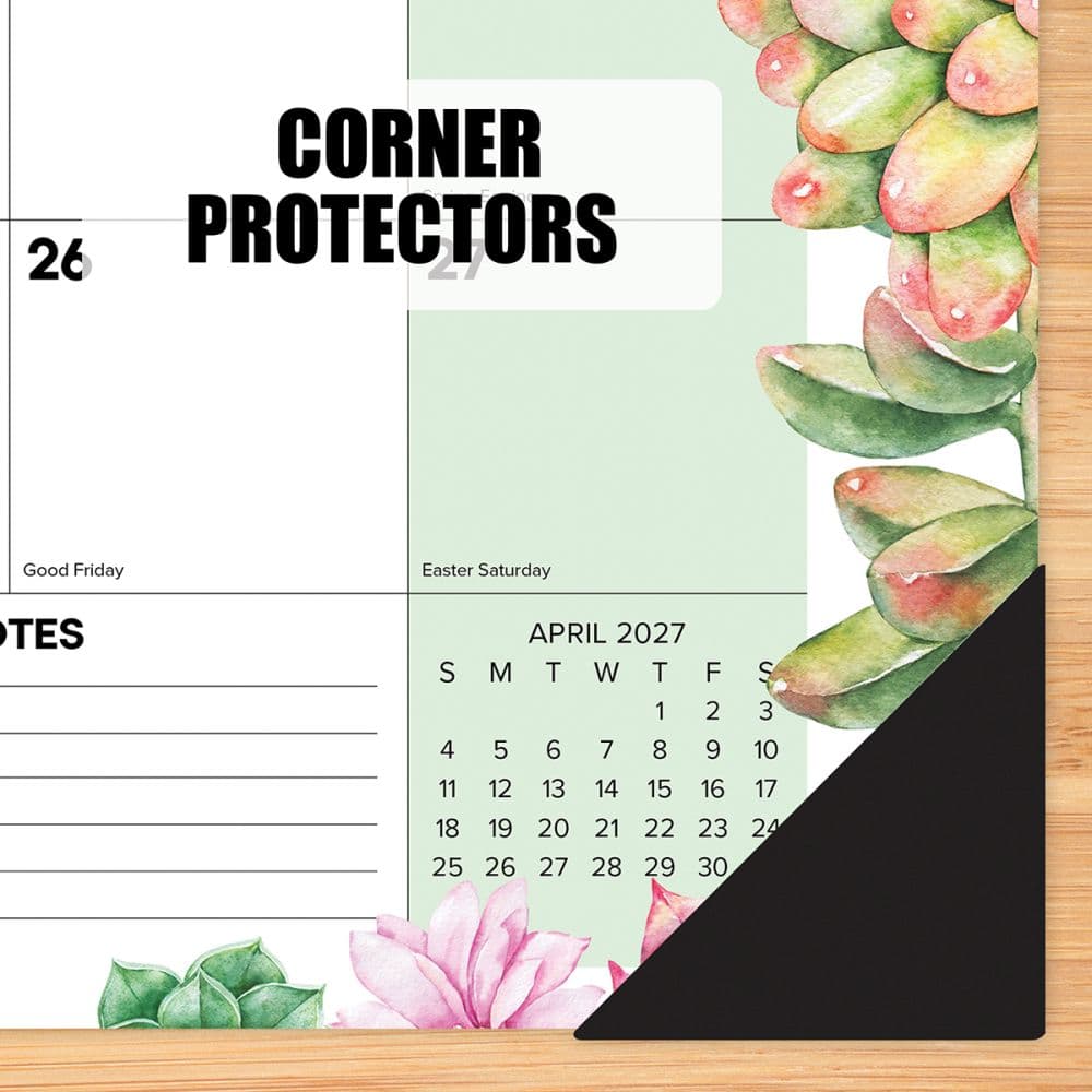 Succulents 2027 Desk Pad Fourth Alternate Image