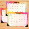 image Rainbow Gradient 17x12 2027 Desk Pad First Alternate Image