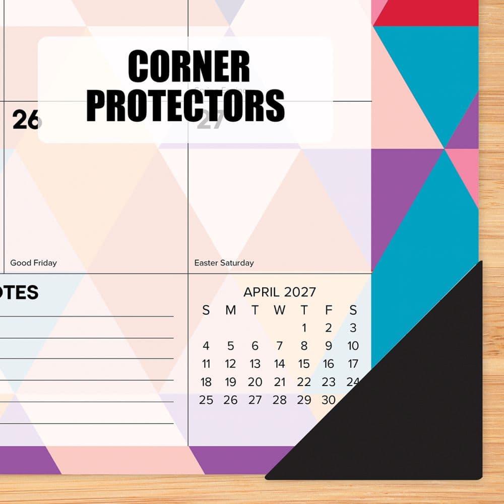 Mod Geometric 17x12 2027 Desk Pad Fourth Alternate Image