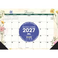 image Botanical Garden 17x12 2027 Desk Pad Second Alternate Image