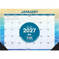 image Beach 17x12 2027 Small Desk Pad Second Alternate Image