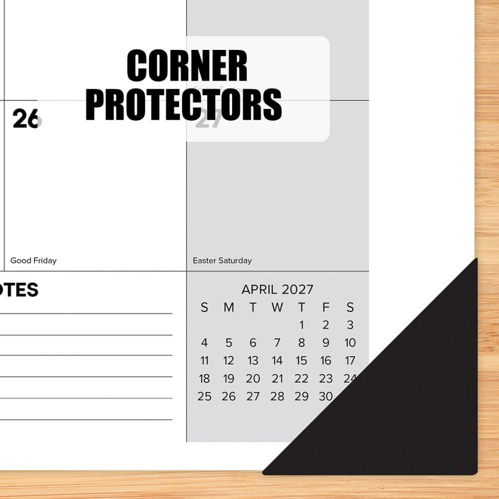 Basic 17x12 2027 Small Desk Pad Fourth Alternate Image