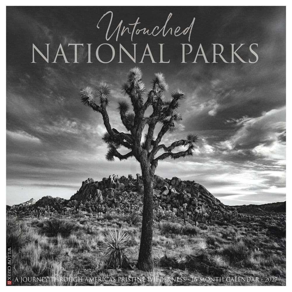 Untouched National Parks 2027 Wall Calendar Main Product Image