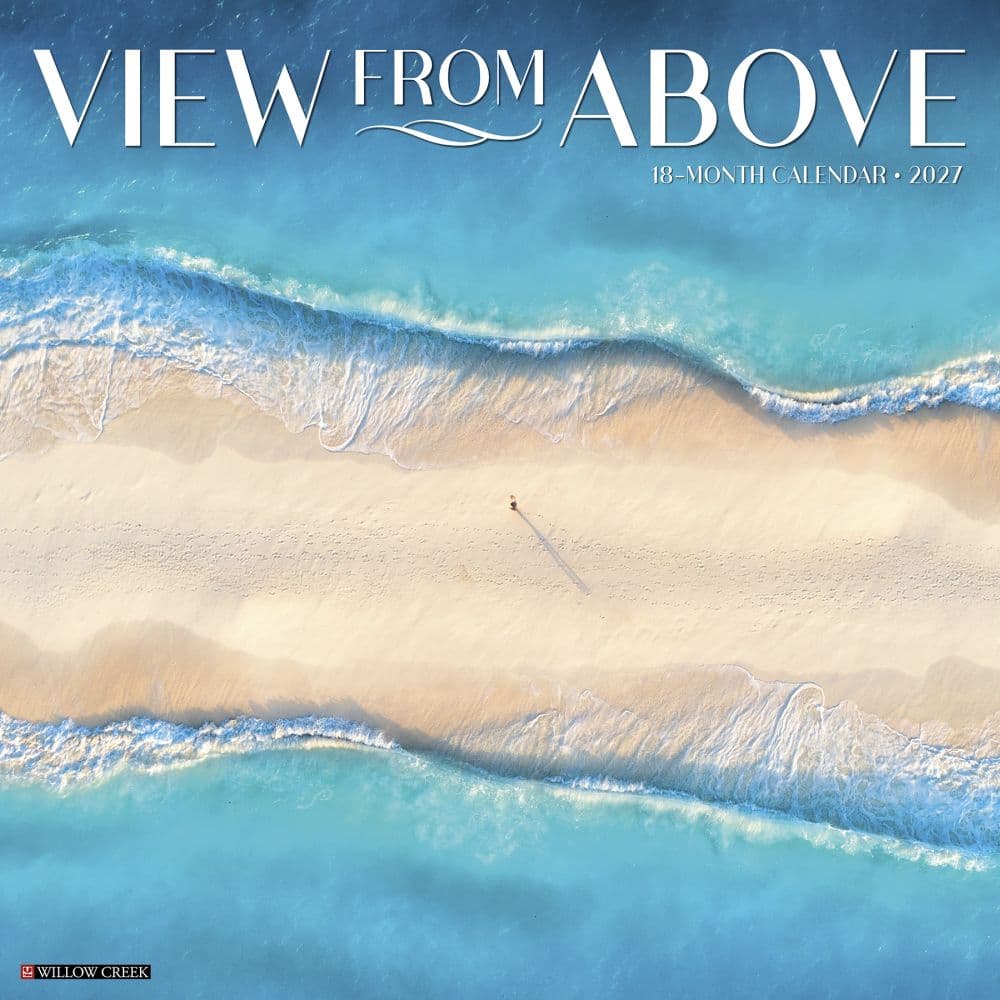 image View From Above 2027 Wall Calendar Main Product Image