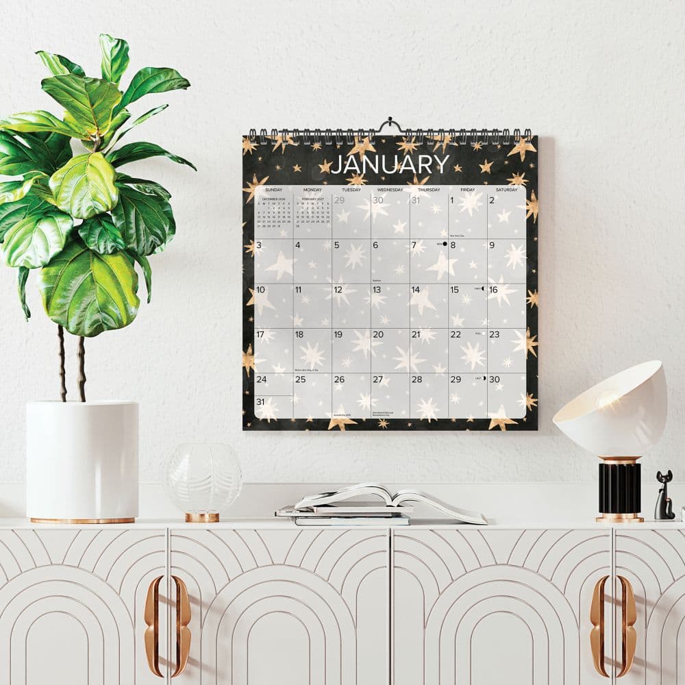 Starry Night Spiral Art 2027 Wall Calendar First Alternate Image