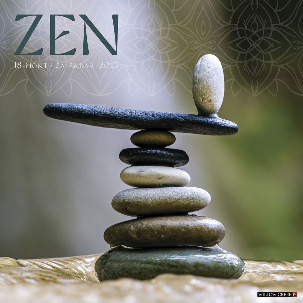 Zen 2027 Wall Calendar Main Product Image