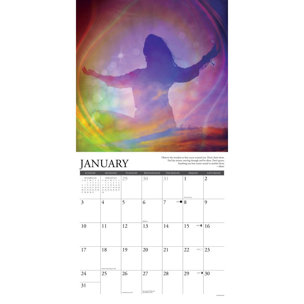 Zen 2027 Wall Calendar Second Alternate Image