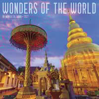 image Wonders Of The World 2027 Wall Calendar Main Product Image