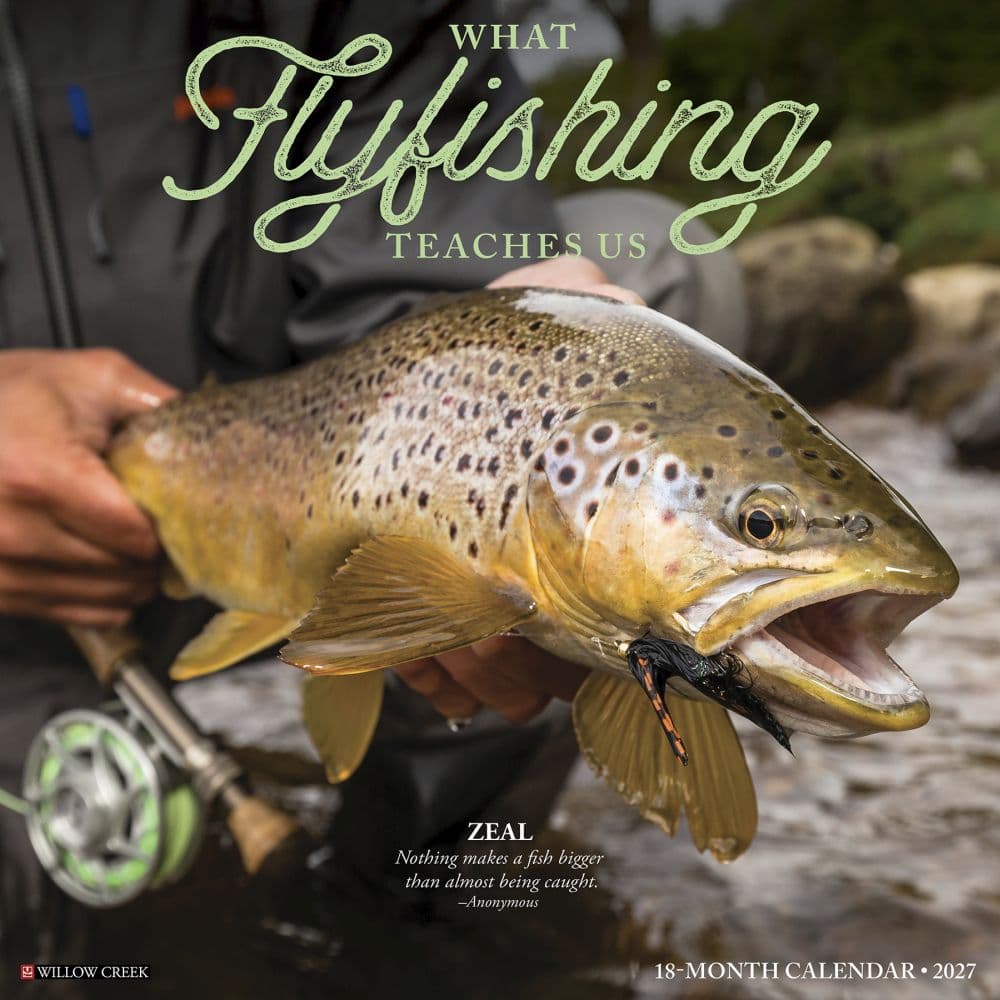 What Fly Fishing Teaches Us 2027 Wall Calendar