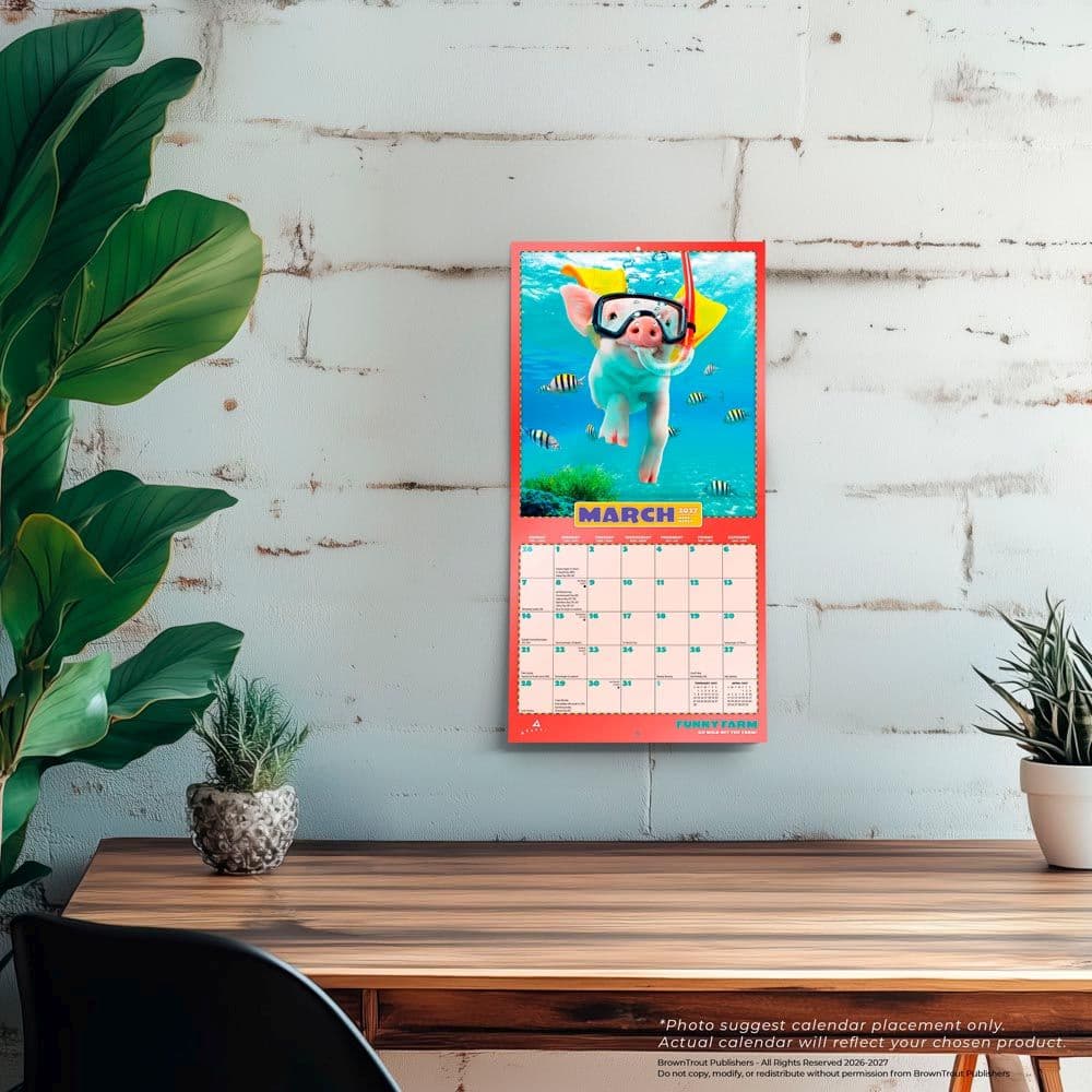 Avanti Funny Farm 2027 Mini Wall Calendar Fourth Alternate Image