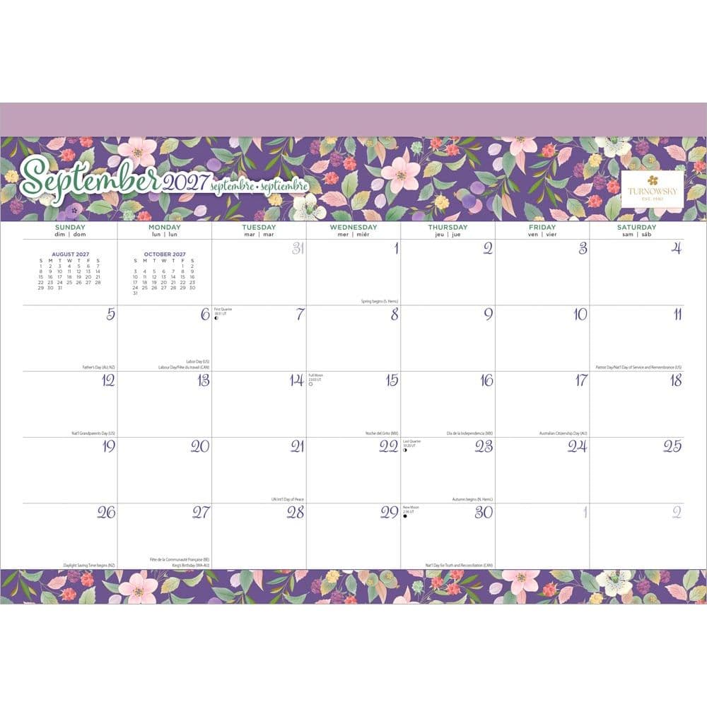 Turnowsky House 2027 Desk Pad Second Alternate Image