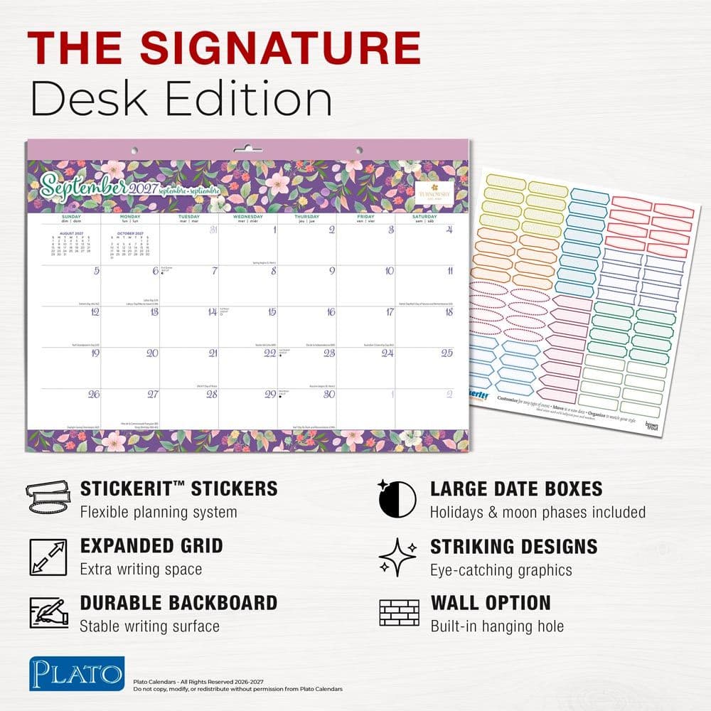 Turnowsky House 2027 Desk Pad Fourth Alternate Image