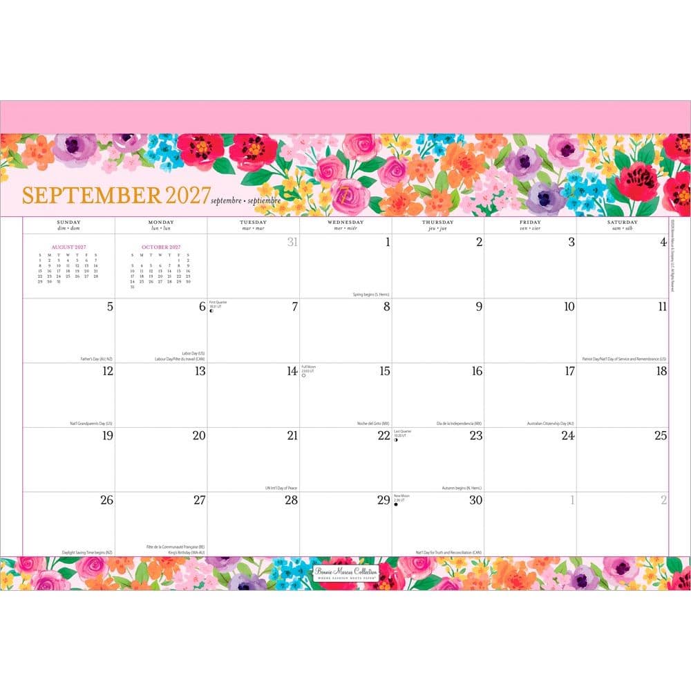 Bonnie Marcus 2027 Desk Pad Second Alternate Image