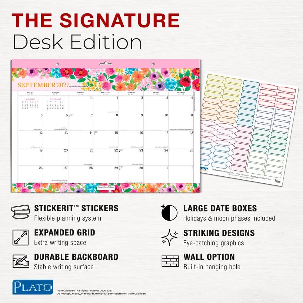 Bonnie Marcus 2027 Desk Pad Fourth Alternate Image