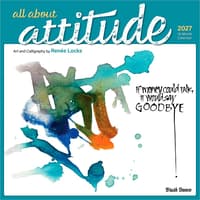 image All About Attitude 2027 Wall Calendar Main Product Image