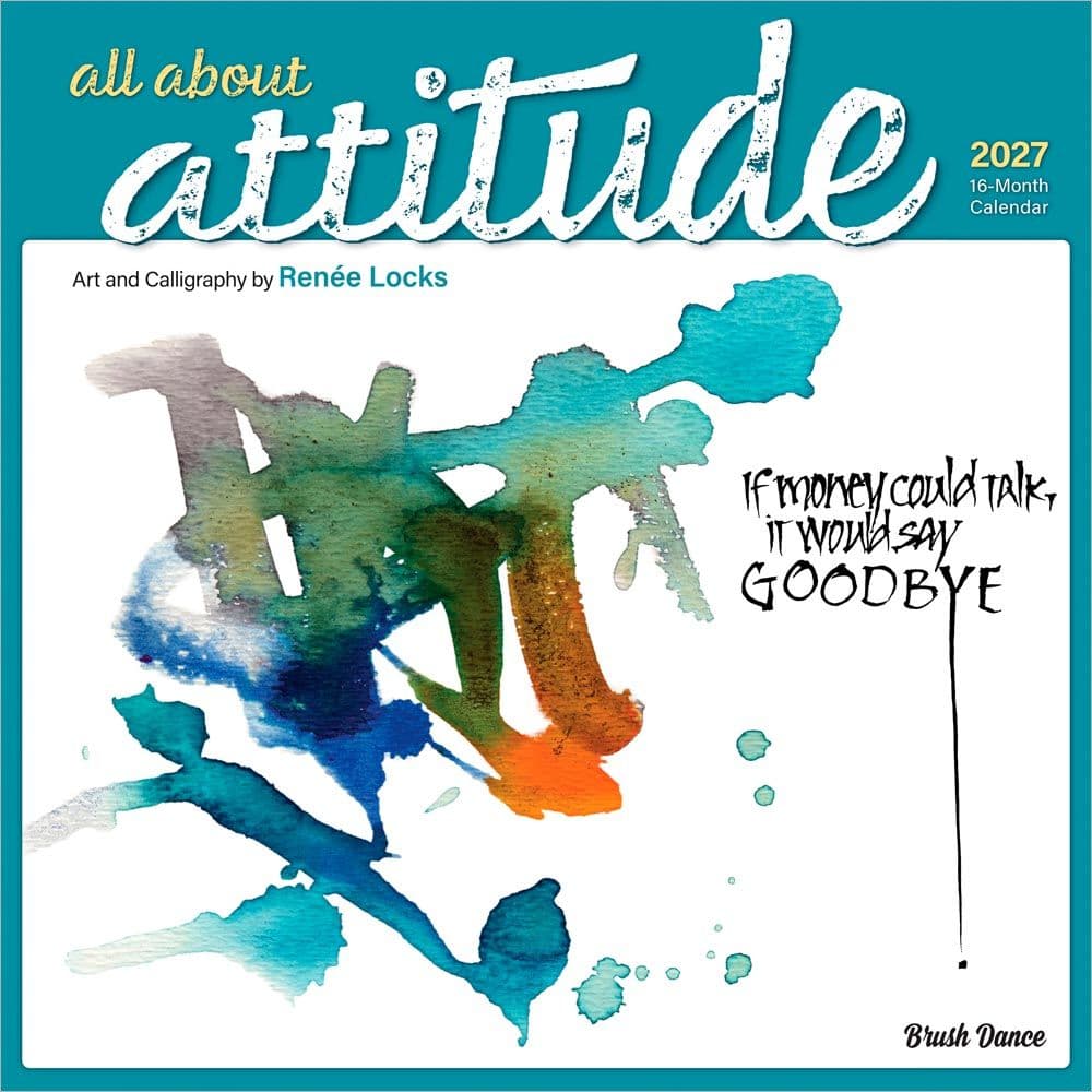 image All About Attitude 2027 Wall Calendar Main Product Image