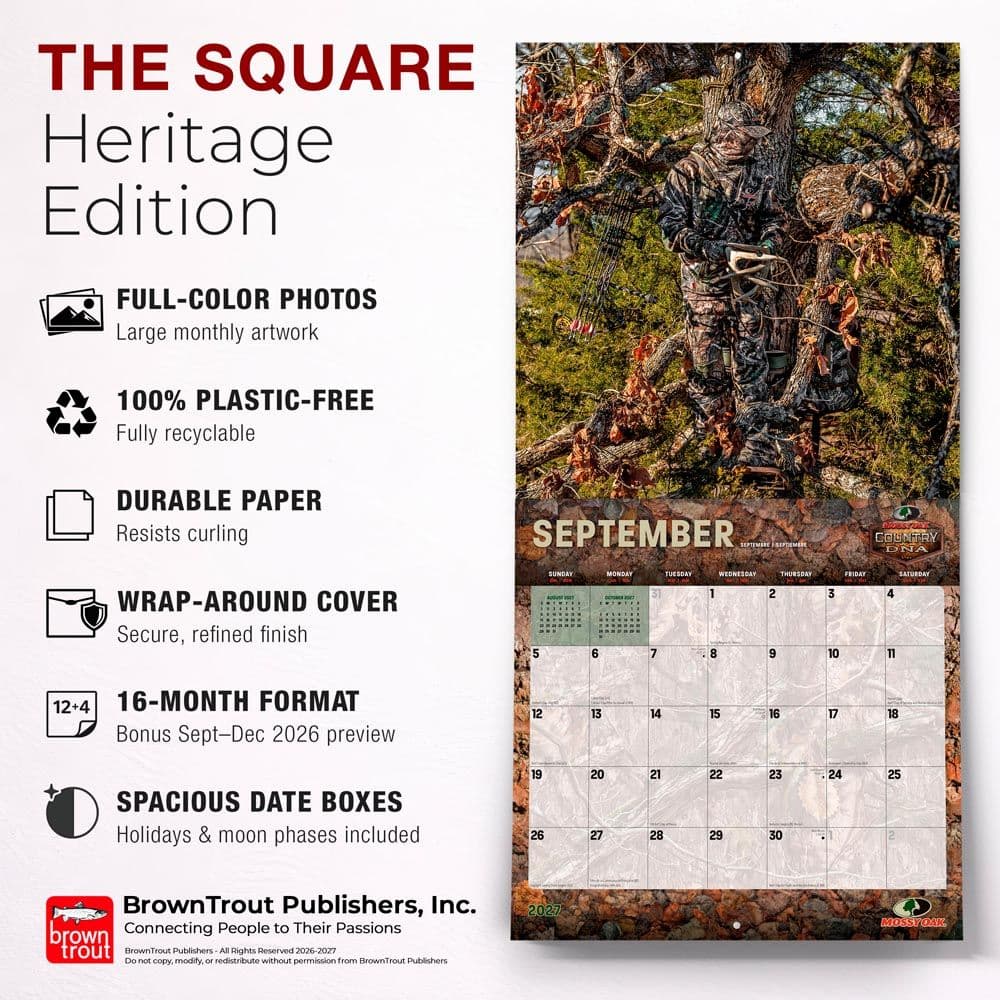 Mossy Oak Camo 2027 Wall Calendar Fifth Alternate Image