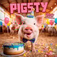 image Pigsty 2027 Wall Calendar Main Product Image