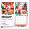 image Pigsty 2027 Wall Calendar Sixth Alternate Image