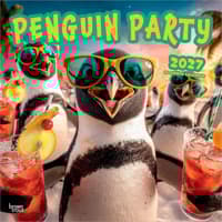 image Penguin Party 2027 Wall Calendar Main Product Image