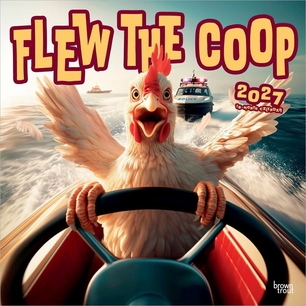 Flew the Coop 2027 Wall Calendar Main Product Image