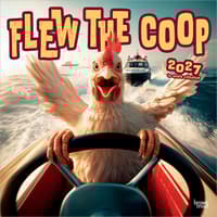 image Flew the Coop 2027 Wall Calendar Main Product Image