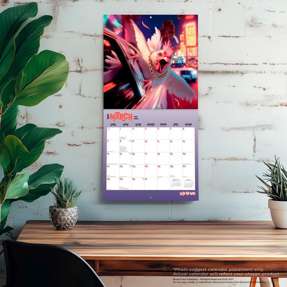 Flew the Coop 2027 Wall Calendar Fourth Alternate Image