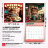 image Caffeine Cats 2027 Wall Calendar Sixth Alternate Image