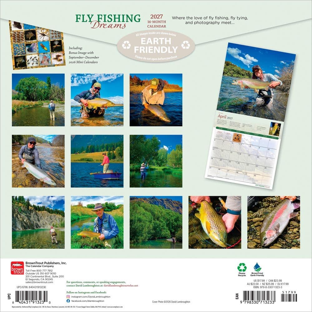 Fly Fishing Dreams 2027 Wall Calendar First Alternate Image