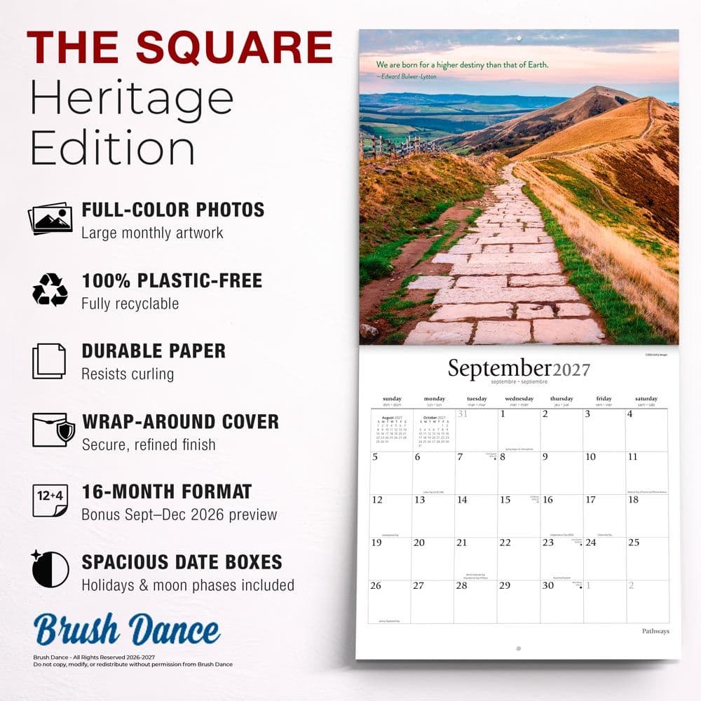 Pathways 2027 Wall Calendar Fifth Alternate Image