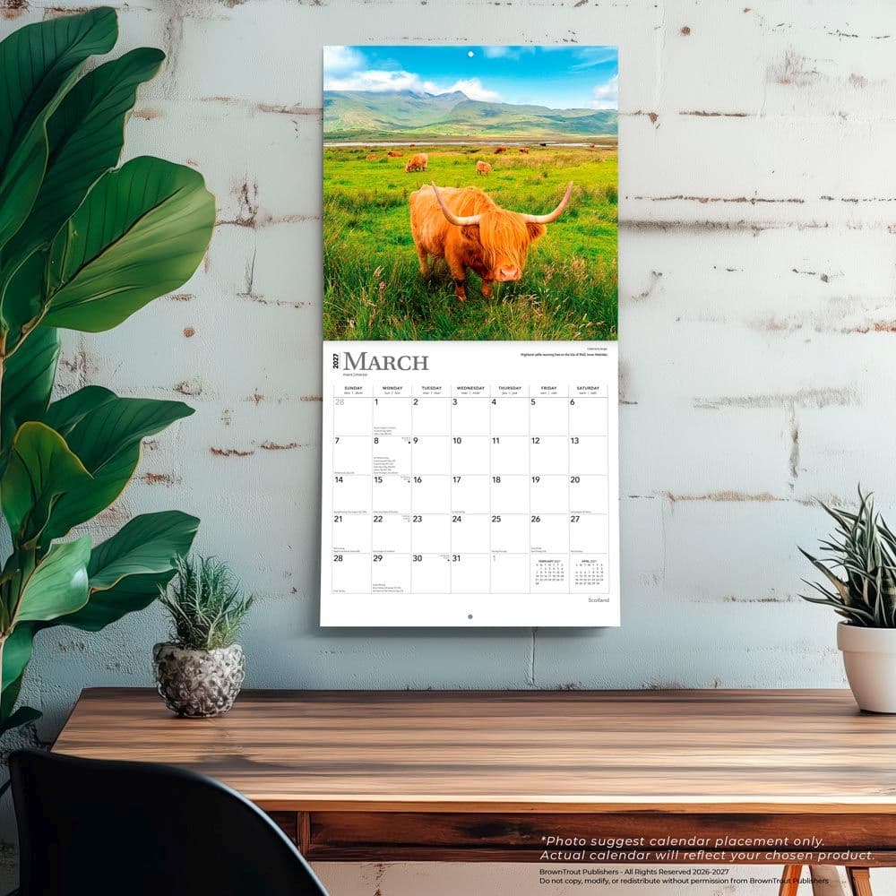 Scotland 2027 Wall Calendar Fourth Alternate Image
