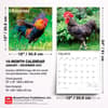 image Roosters 2027 Wall Calendar Sixth Alternate Image