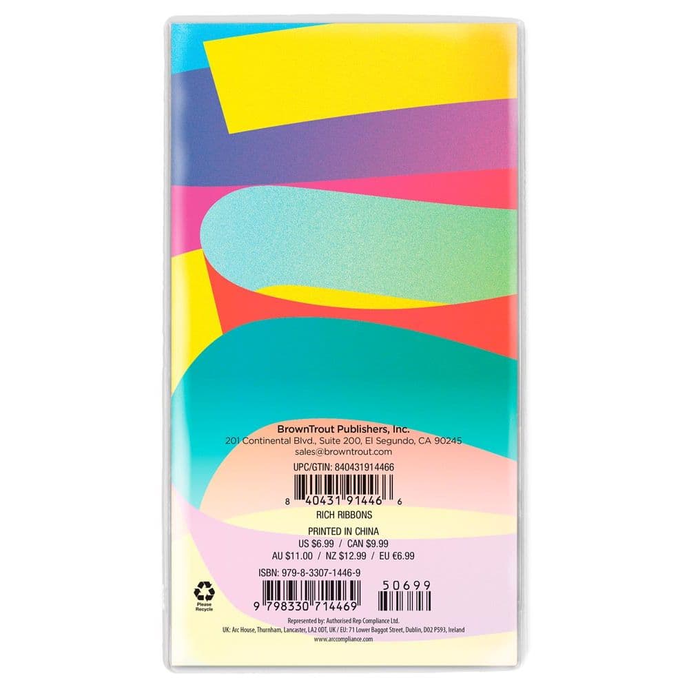 Rich Ribbons 2027 2 Year Pocket Planner First Alternate Image