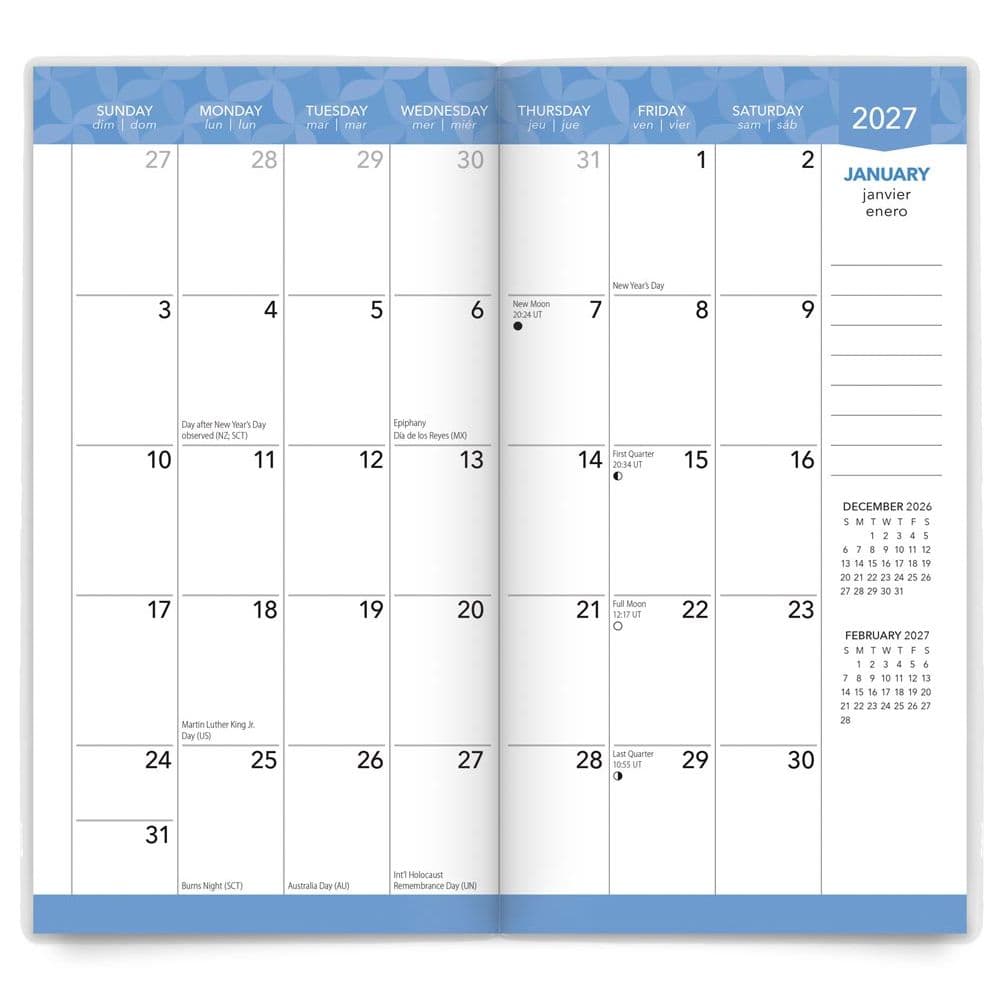 Rich Ribbons 2027 2 Year Pocket Planner Second Alternate Image