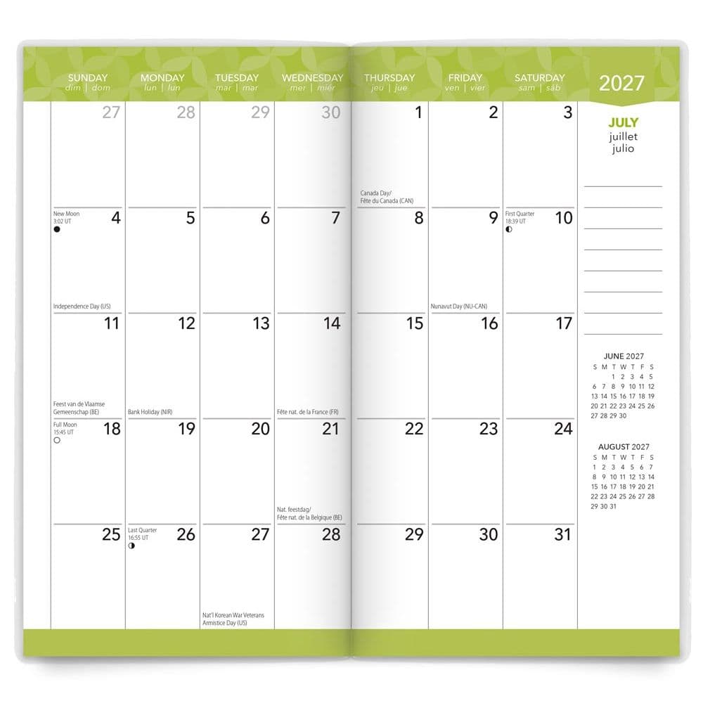 Rich Ribbons 2027 2 Year Pocket Planner Third Alternate Image