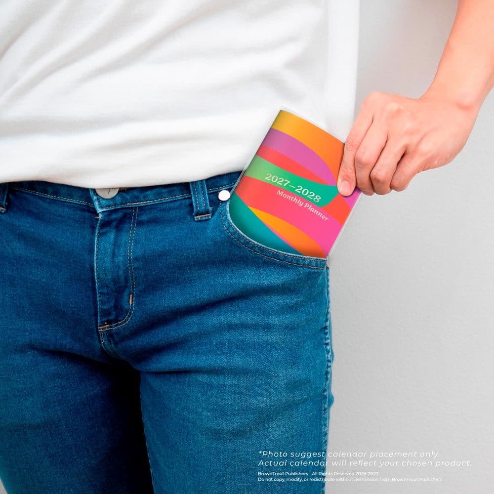 Rich Ribbons 2027 2 Year Pocket Planner Fourth Alternate Image