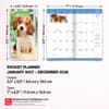 image Puppies I Love 2027 2 Year Pocket Planner Sixth Alternate Image