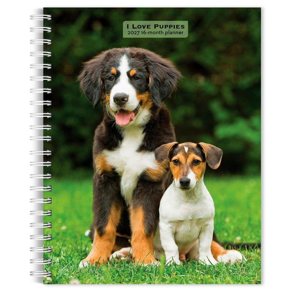 I Love Puppies 2027 Engagement Planner Main Product Image