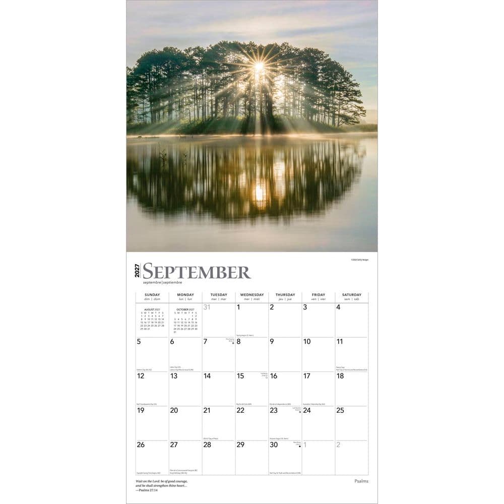 Psalms 2027 Wall Calendar Third Alternate Image