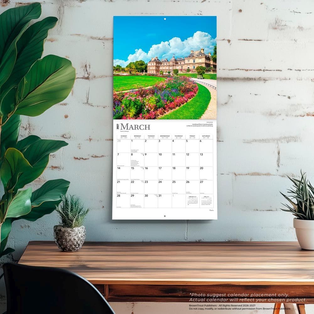 Paris 2027 Wall Calendar Fourth Alternate Image