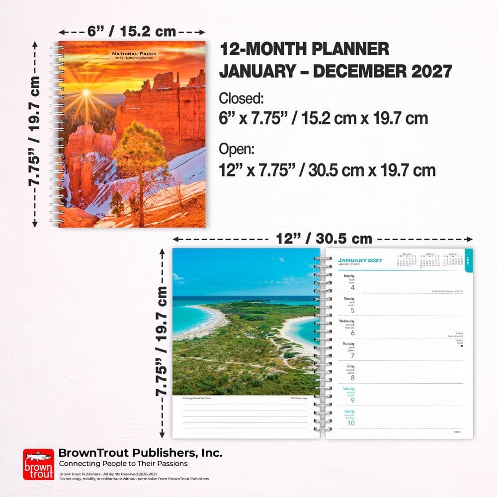 National Parks 2027 Planner Sixth Alternate Image