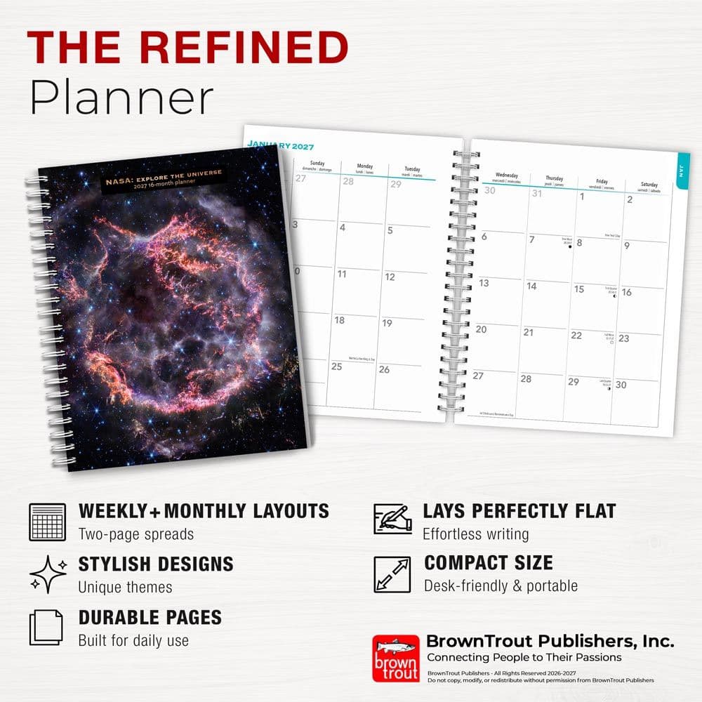 NASA Explore the Universe 2027 Planner Fifth Alternate Image