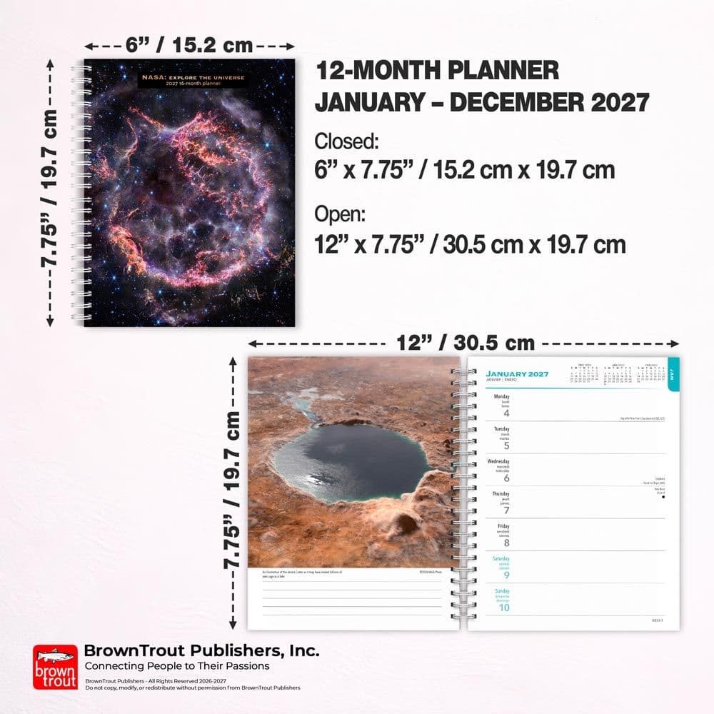 NASA Explore the Universe 2027 Planner Sixth Alternate Image