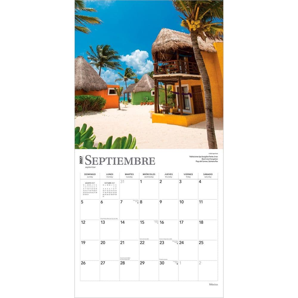 Mexico 2027 Wall Calendar Third Alternate Image
