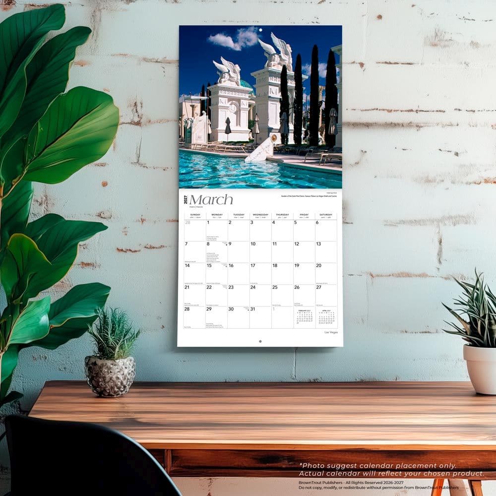 Las Vegas 2027 Wall Calendar Fourth Alternate Image