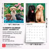 image Lab Retriever Puppies 2027 Wall Calendar Sixth Alternate Image