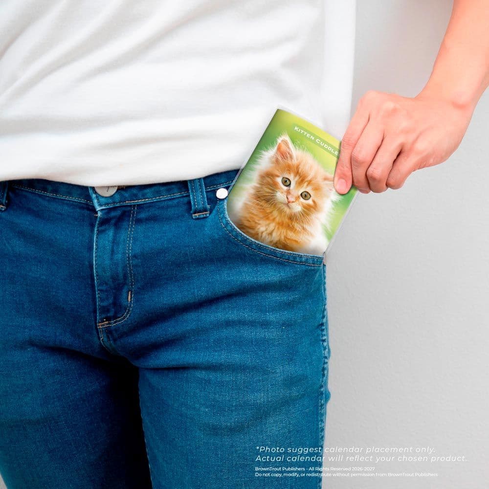 Kitten Cuddles 2027 2 Year Pocket Planner Fourth Alternate Image